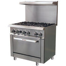 Ikon IR-6-36 36" Natural Gas/Propane 6 Burner Stove Top Range