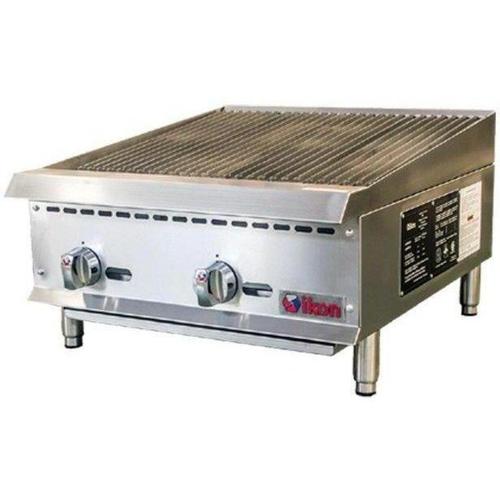 Ikon IRB-24 Natural Gas/Propane 24" Radiant Charbroiler-70,000 BTU