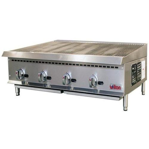 Ikon IRB-48 Natural Gas/Propane 48" Radiant Charbroiler- 140,000 BTU