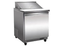 North-Air Single Door 29" Refrigerated Sandwich Prep Table