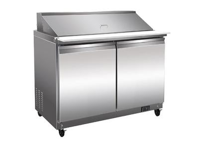 North-Air Double Door 48" Refrigerated Mega Top Sandwich Prep Table