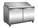 North-Air NA-S60M Double Door 60" Refrigerated Mega Top Sandwich Prep Table