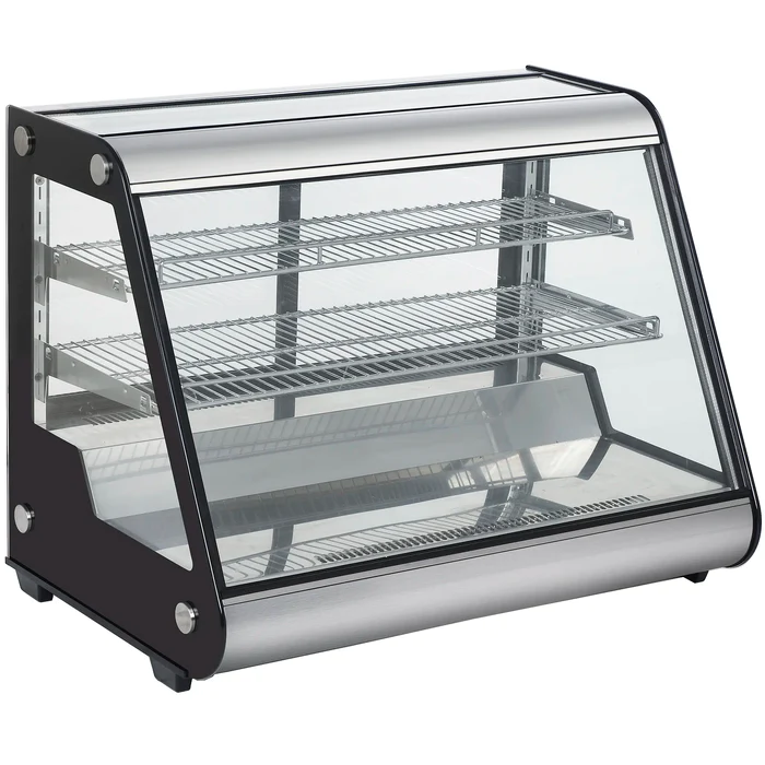 Nordic Air Counter Top 35" Angled Glass Refrigerated Pastry Display Case