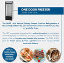 Pro-Kold DURF-16-W Single Door 30" Wide Display Freezer