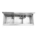 Stainless Steel Triple Compartment Sink - Various Configurations