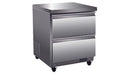 North Air NA-UC27-2D 28" Undercounter Refrigerated Work Table With 2 Drawers