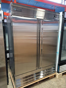 WindChill WC-2DSR Double Solid Door 54" Wide Stainless Steel Refrigerator