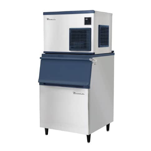 Blue Air BLMI-500AD Modular Ice Machine, Crescent Shaped Ice Cubes -530 lbs/24 HRS ( ICE BIN SOLD SEPARATELY )