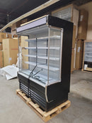 Windchill Pro WPOD-60VG Refrigerated Grab And Go 60" Wide Open Display Merchandiser/Cooler with Glass Sides