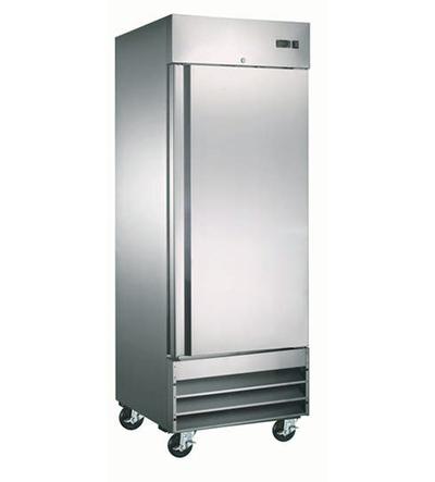 WindChill WC-1DSF Single Solid Door 29" Wide Stainless Steel Freezer