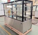 WindChill PC-59-3 Flat Glass 3 Tier 59" Refrigerated Pastry Display Case