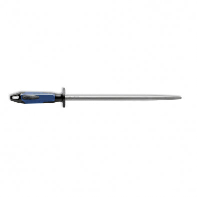 F.Dick Sharpening Steel Round Regular-Cut Blue/Black 12"