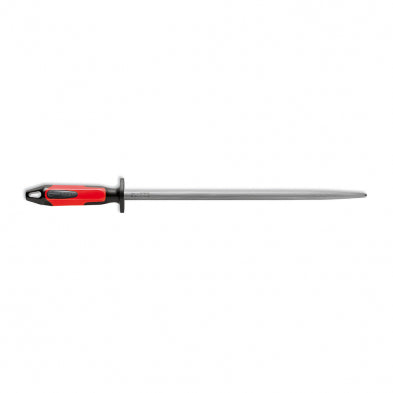 F.Dick Sharpening Steel Round Regular-Cut Red/Black 14"