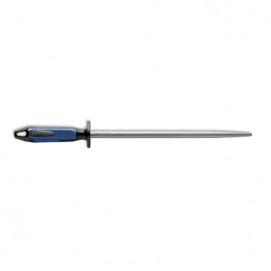 F.Dick Sharpening Steel Round Fine-Cut Blue/Black 12"