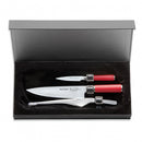 F.Dick Red Spirit Knife Set (3 Pcs)