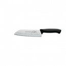 F.Dick ProDynamic Santoku Knife Kullenschliff Black 7"