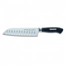 F.Dick ActiveCut Santoku Knife Kullenschliff Black 7"