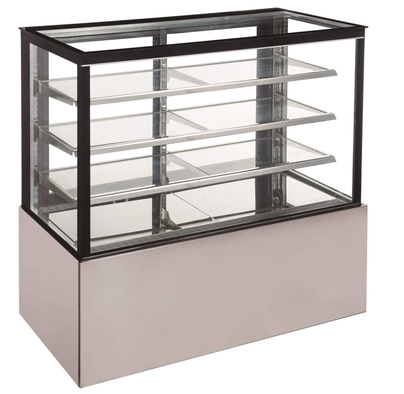 WindChill PC-35-3 Flat Glass 3 Tier 36" Refrigerated Pastry Display Case