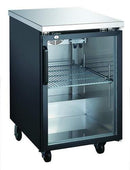 Commercial 24" Single Swing Glass Door Back Bar Cooler