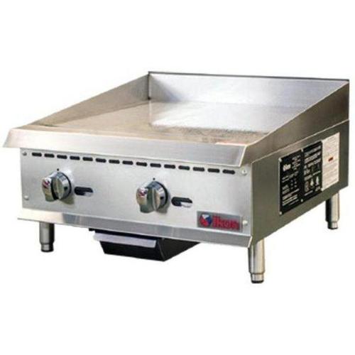 Ikon IMG-24 Natural Gas/Propane 24" Manual Griddle- 60,000 BTU