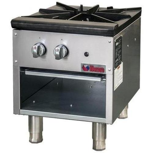 Ikon ISP-18 Natural Gas/Propane Single Burner Stock Pot Range- 80,000 BTU